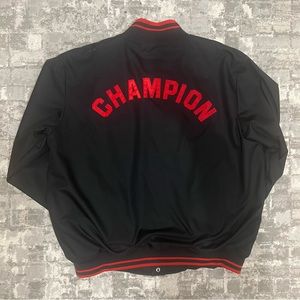Black and red champion XL Jacket